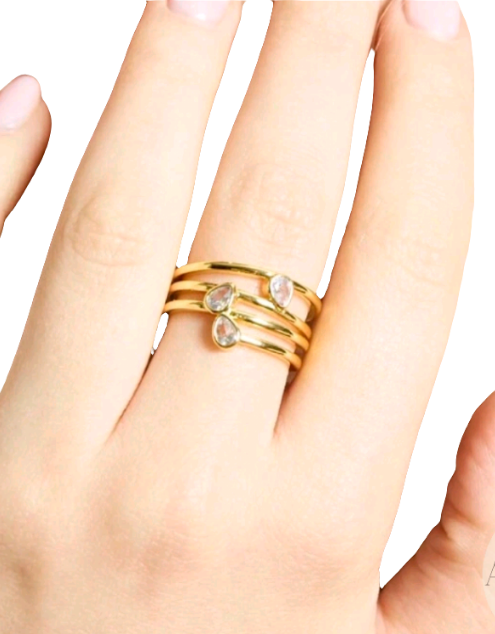 Roula hand ring