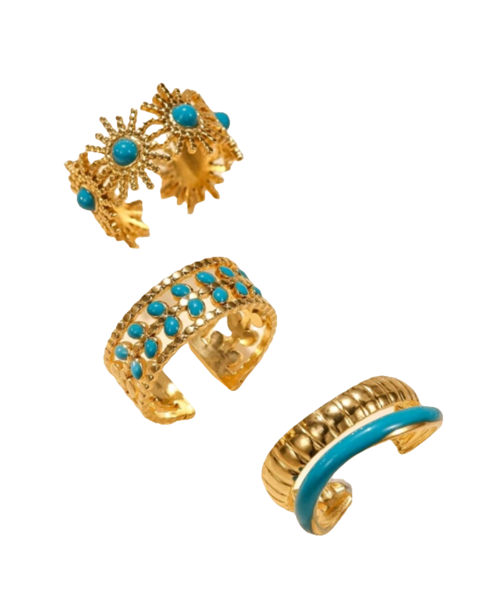 Norma hand rings - set of 3
