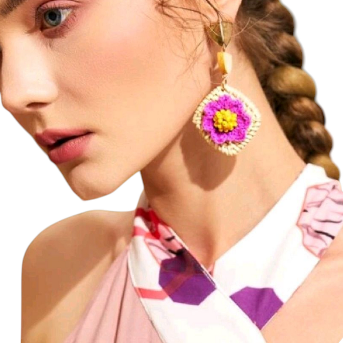 Terra bloom earrings