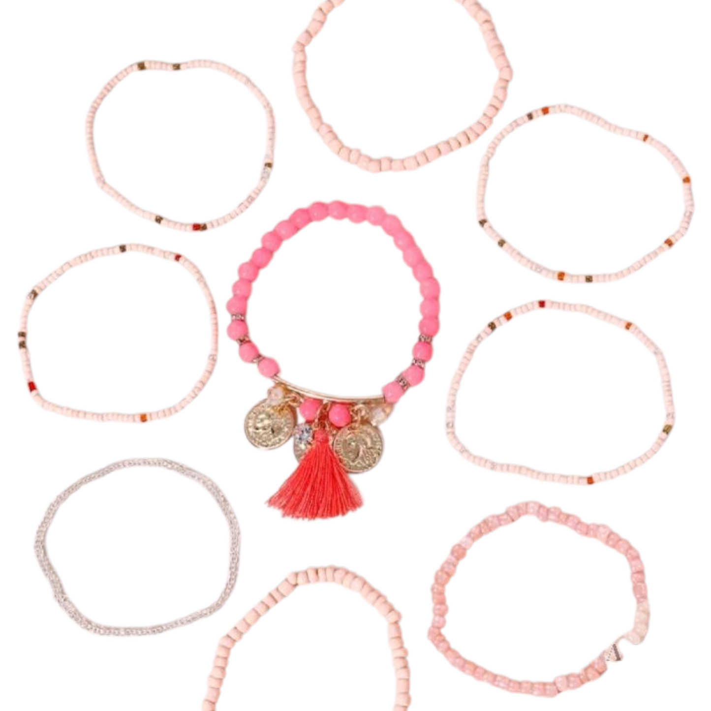 Soft bloom bracelet set