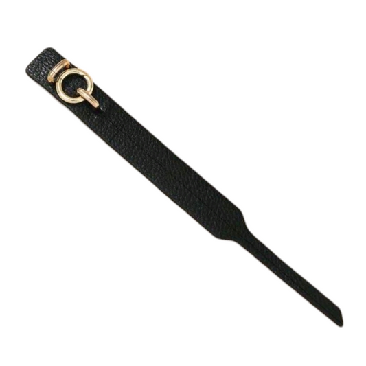 Eva Black Leather Bracelet