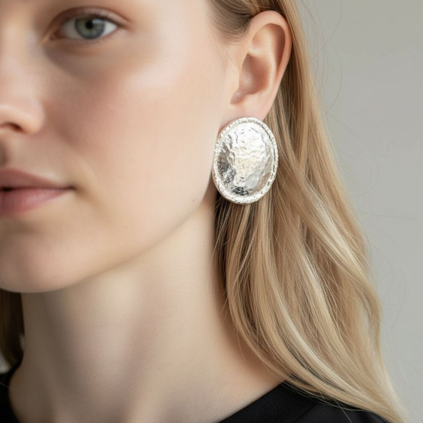 Lama Silver Earrings