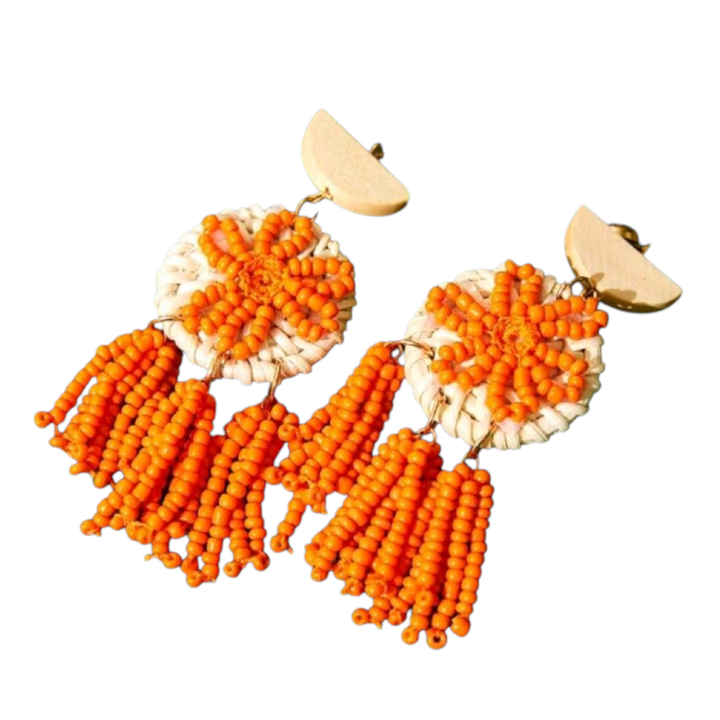 Sunset bloom earrings