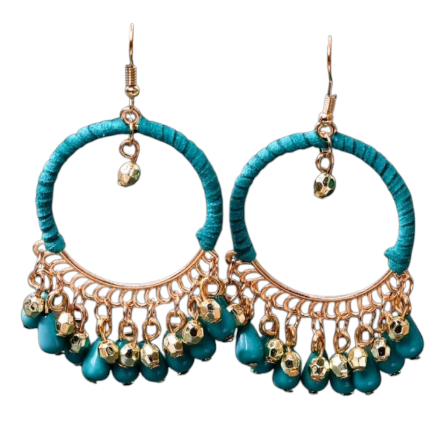 Bohemian bead earrings