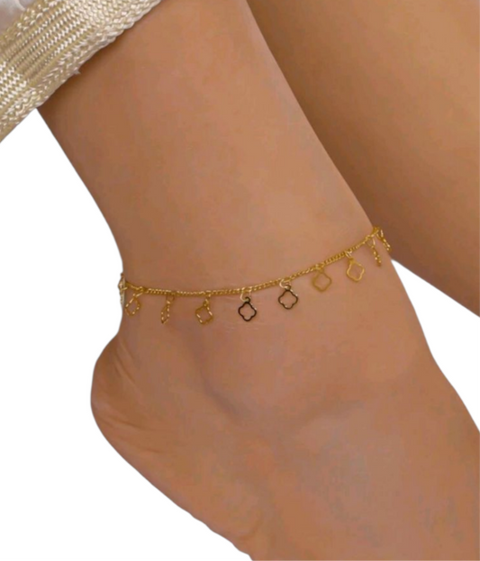 Aya Anklet - 18K gold plated