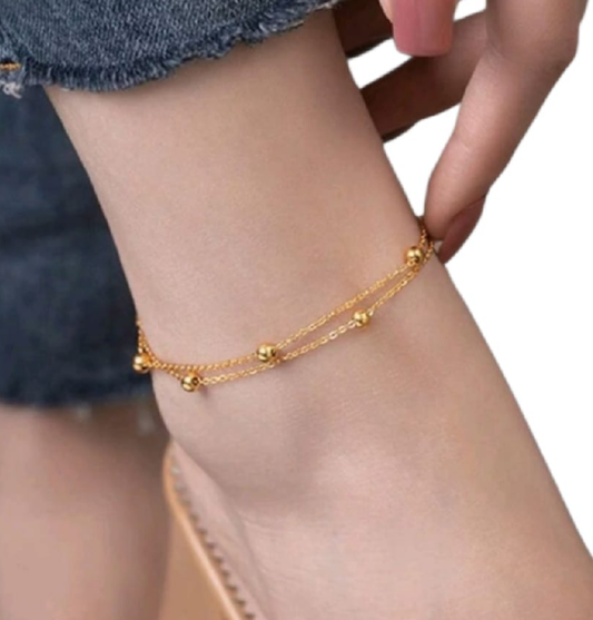 Nada Gold Anklet