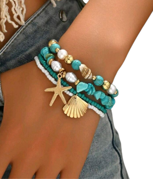 Turquoise Bracelets set