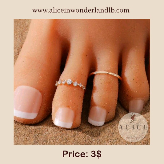 2pcs Toe ring