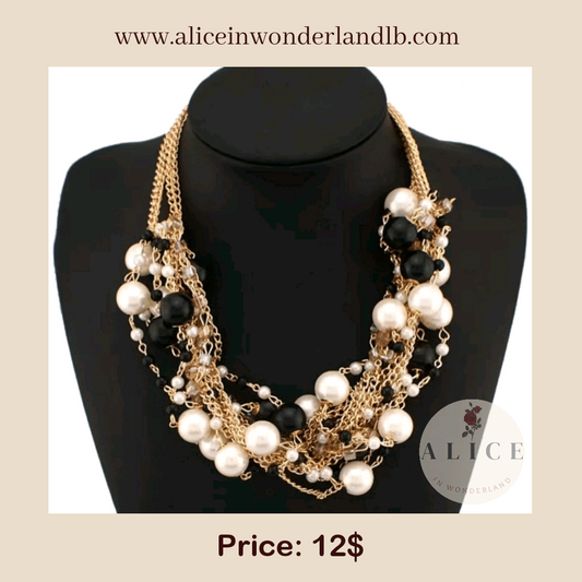 Biba pearl necklace