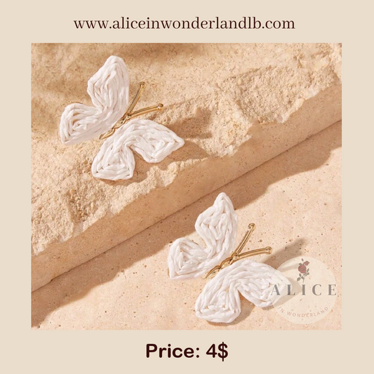 Butterfly earrings