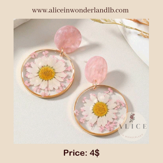 Daisy earrings