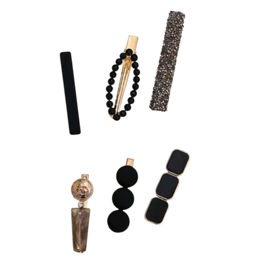 Lara hair clip - set of 6