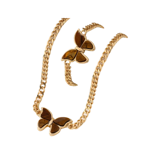 Butterfly brown set