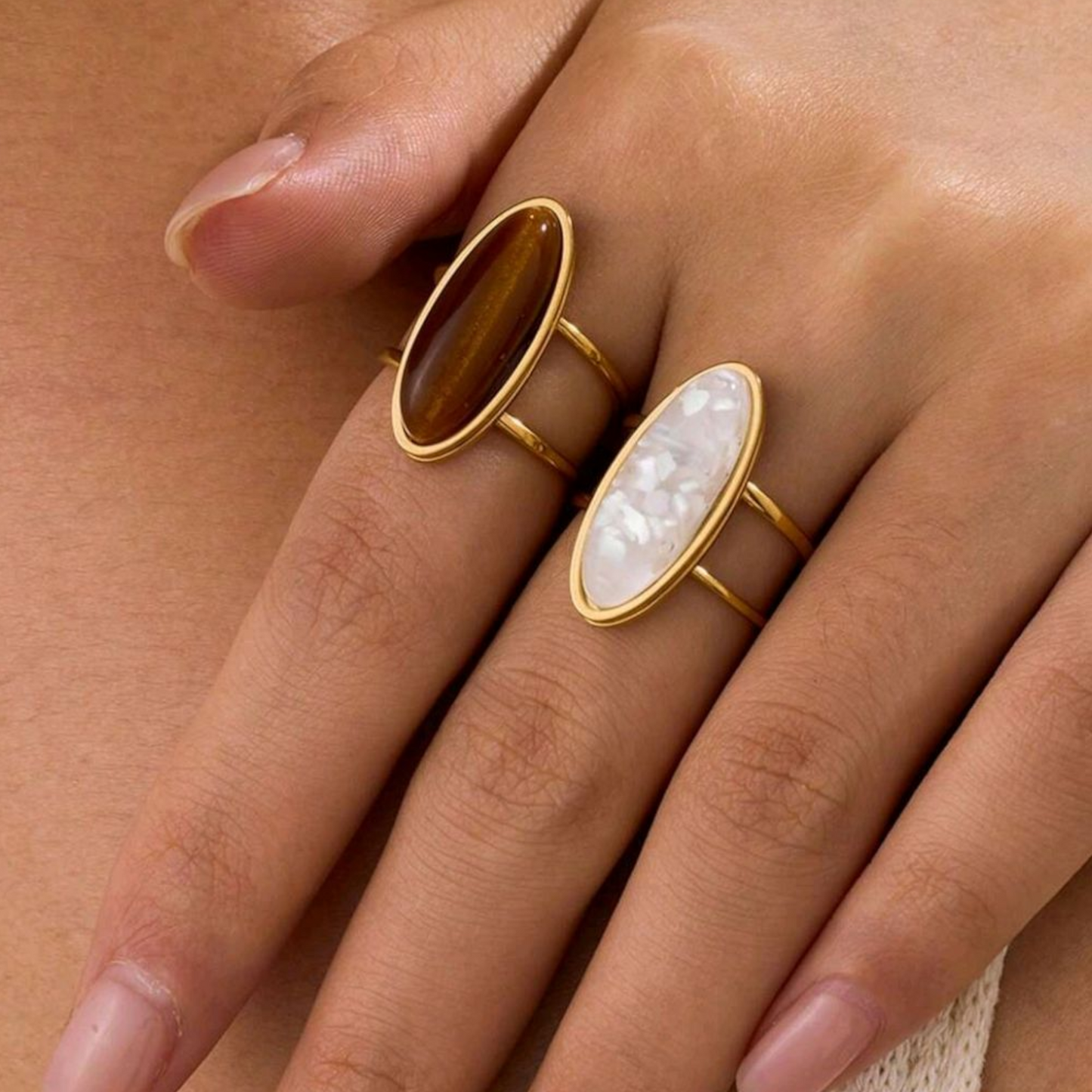 Maya Hand Ring