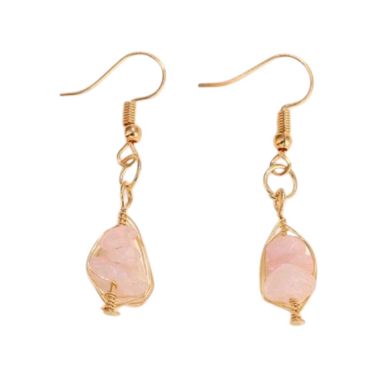Rosy earrings