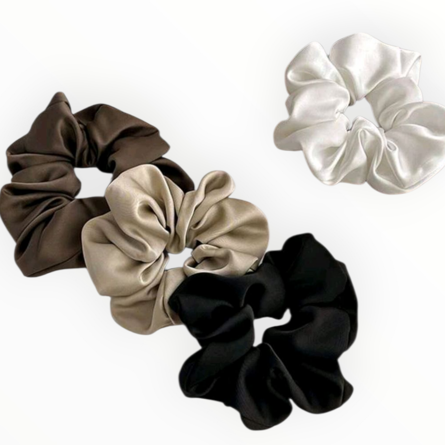 Mila Satin Hair Scrunchie