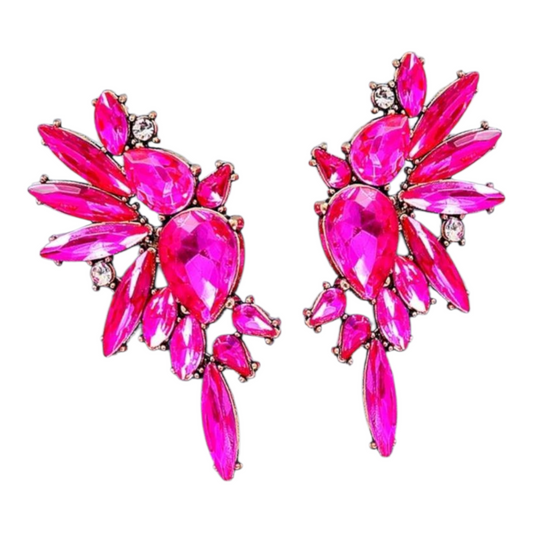 Noha Fushcia Earrings