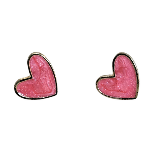 Mini hearts earrings