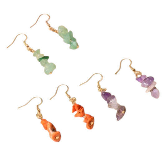 Elda earrings - set of 3