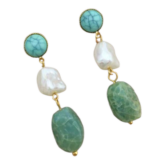 Lagoon breeze earrings