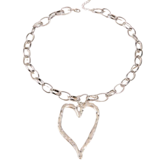 Silver Heart Necklace
