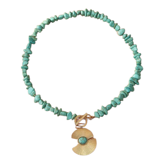 Manal Turquoise Necklace