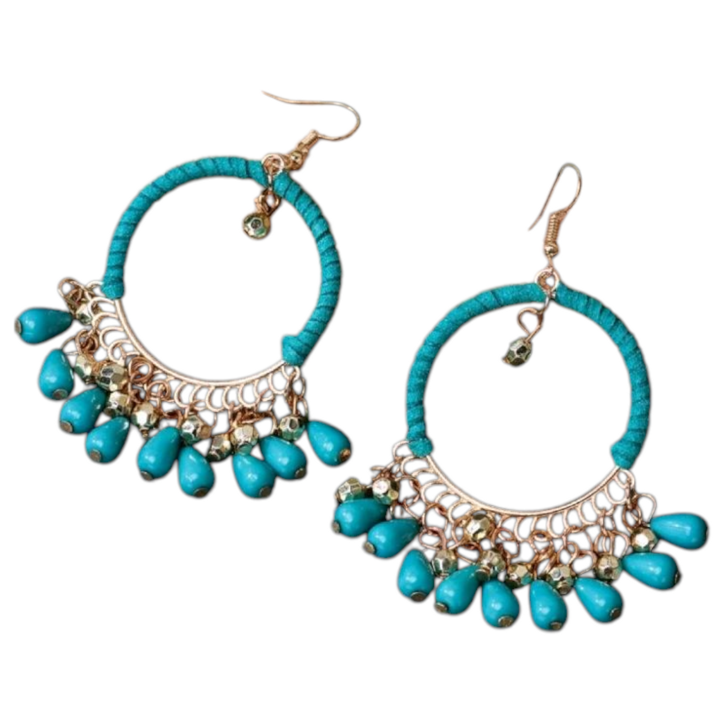 Bohemian bead earrings