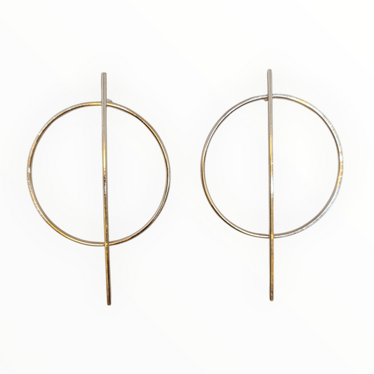 Split Circle Earrings