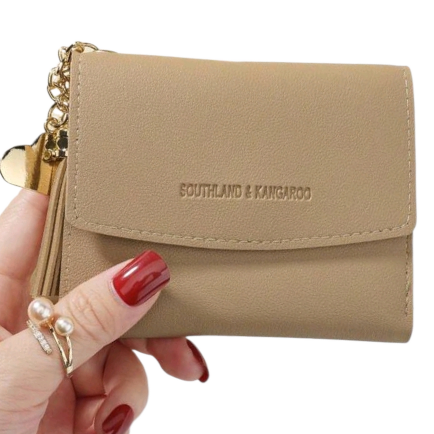 Larissa Beige Wallet